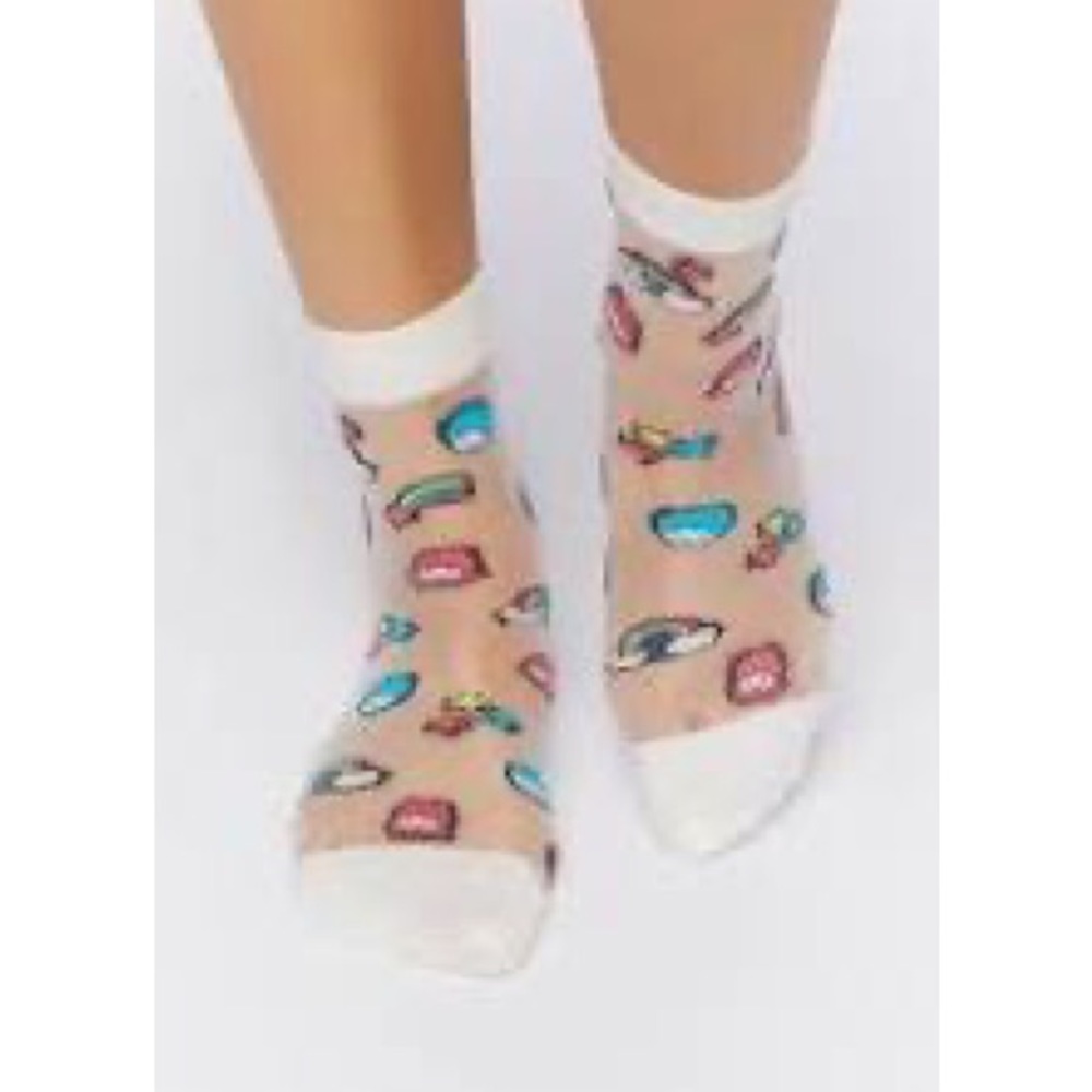 Little twin ⭐️ ⭐️stars Socks sheer 💝